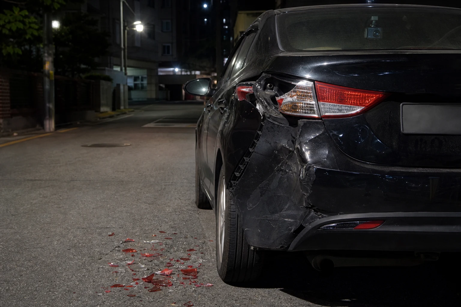 교통사고 변호사 성공보수 절차와 자료를 확인하는 장면
