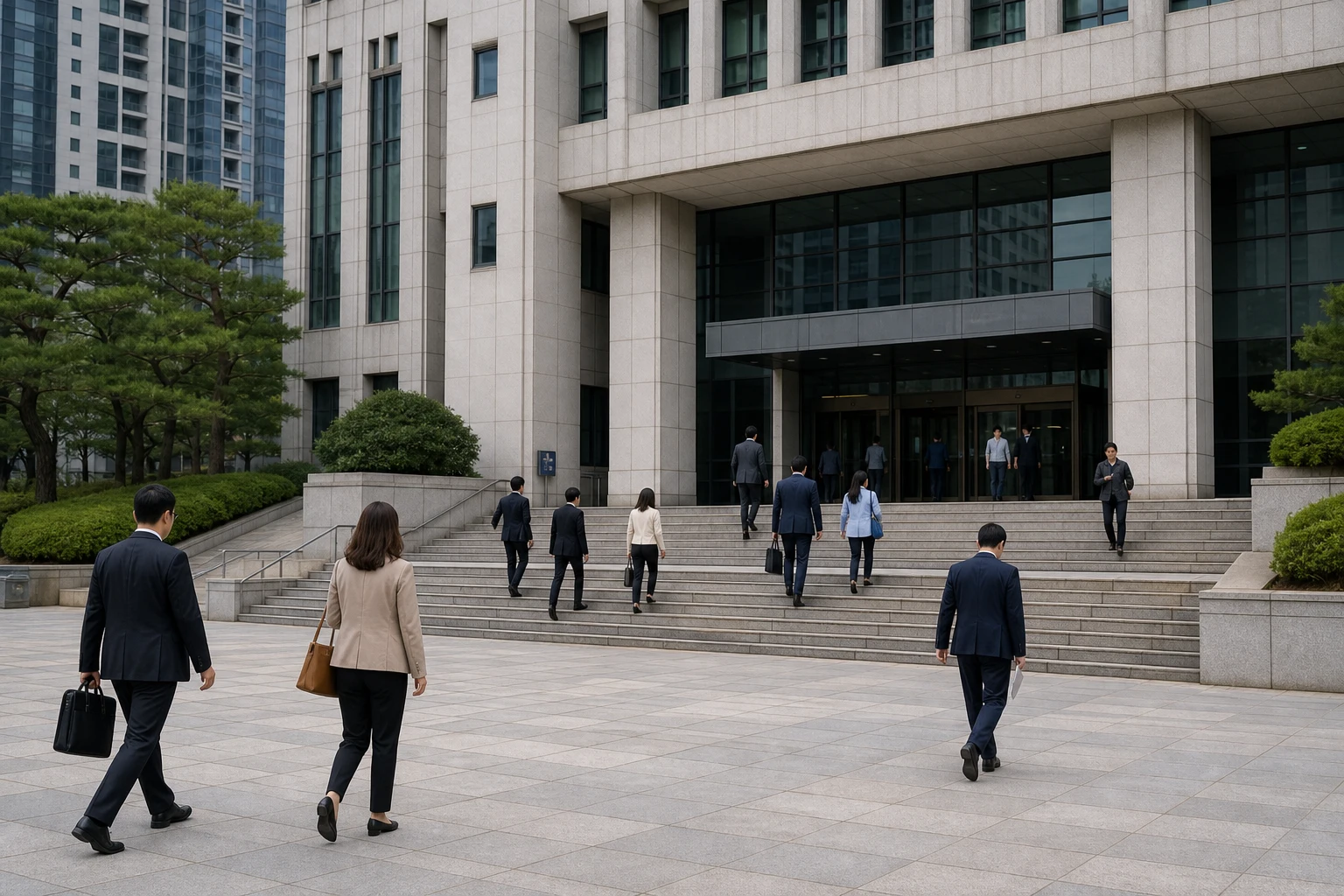 교통사고 사망사고 변호사 절차와 자료를 확인하는 장면