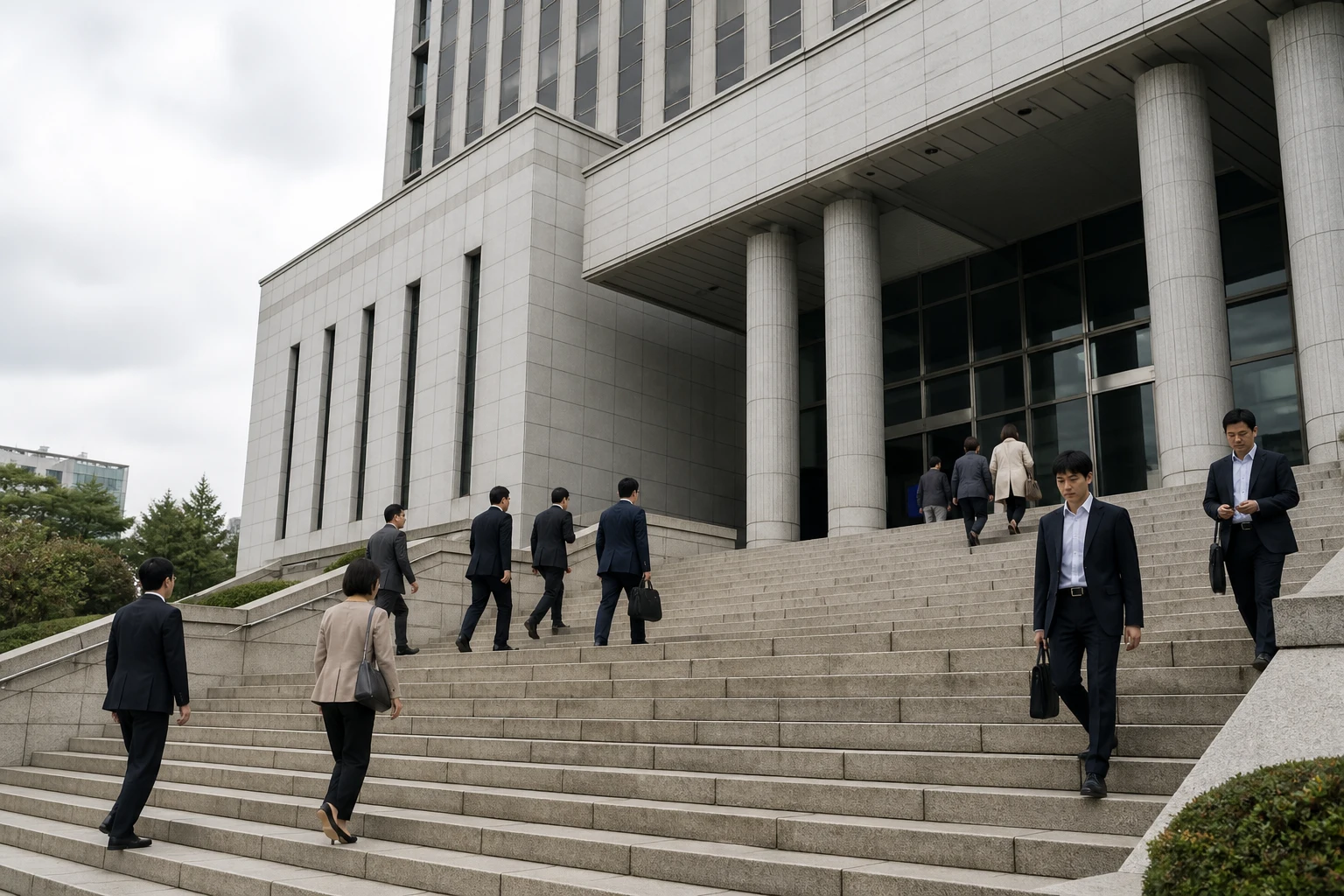 뺑소니 사고 변호사 절차와 자료를 확인하는 장면